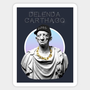 Cato: Delenda Carthago Sticker